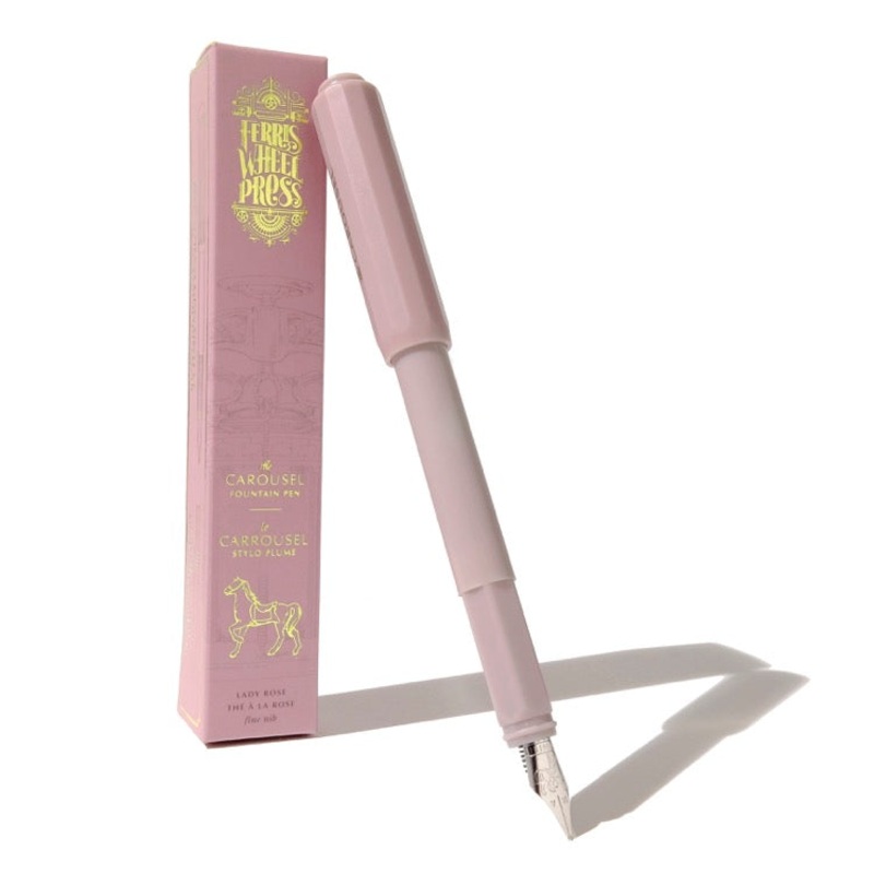 Carousel Fountain Pen – Lady Rose (Fine)