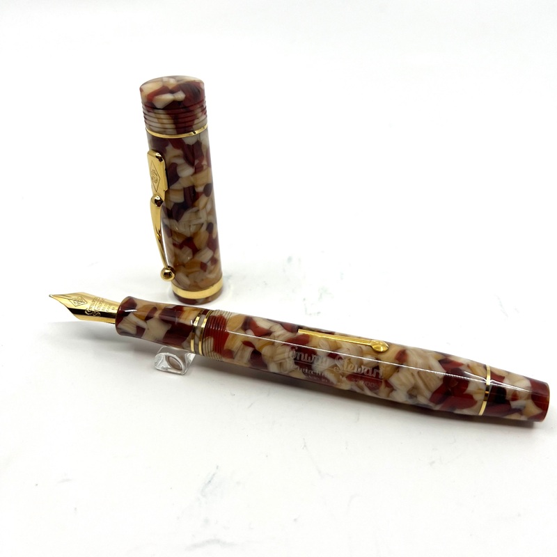 Conway Stewart Churchill Lever-Fill “Shingle” Fountain Pen