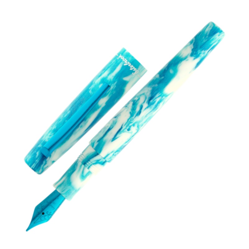 Esterbrook Camden Northern Lights Fountain Pen – Manitoba Blue Extra Fine