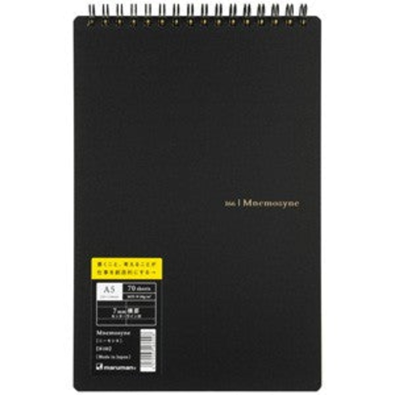 Mnemosyne A5 Graph Notebook