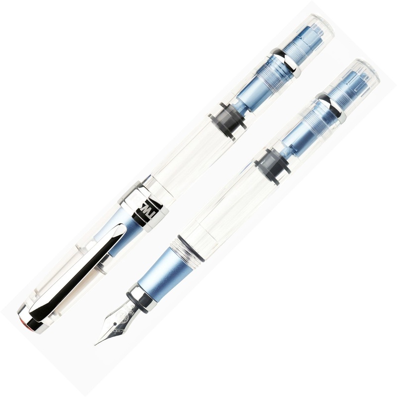 TWSBI 580 Fountain Pen, Iceberg Blue Extra Fine
