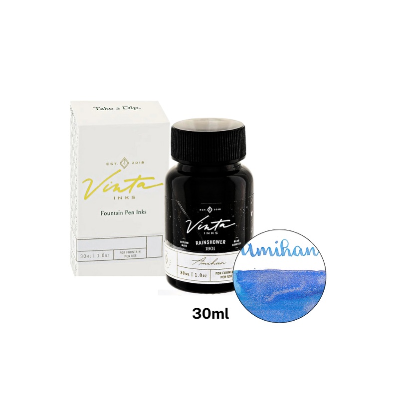 Vinta Inks Hello Rain 30ml Bottled Ink – Rainshower (Amihan 1901)