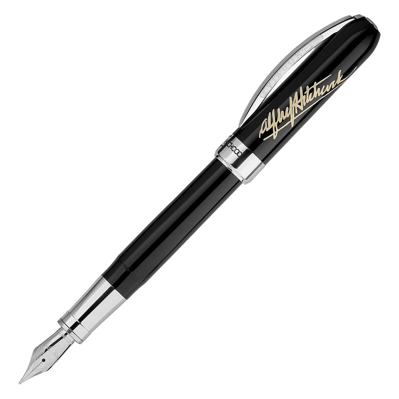 Visconti Alfred Hitchcock Fountain Pen – Black Fine