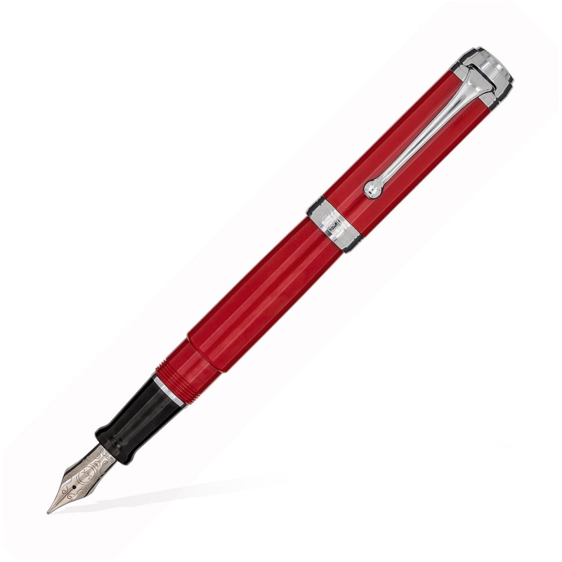 Aurora Talentum Resin Fountain Pen – Red CT Extra Fine