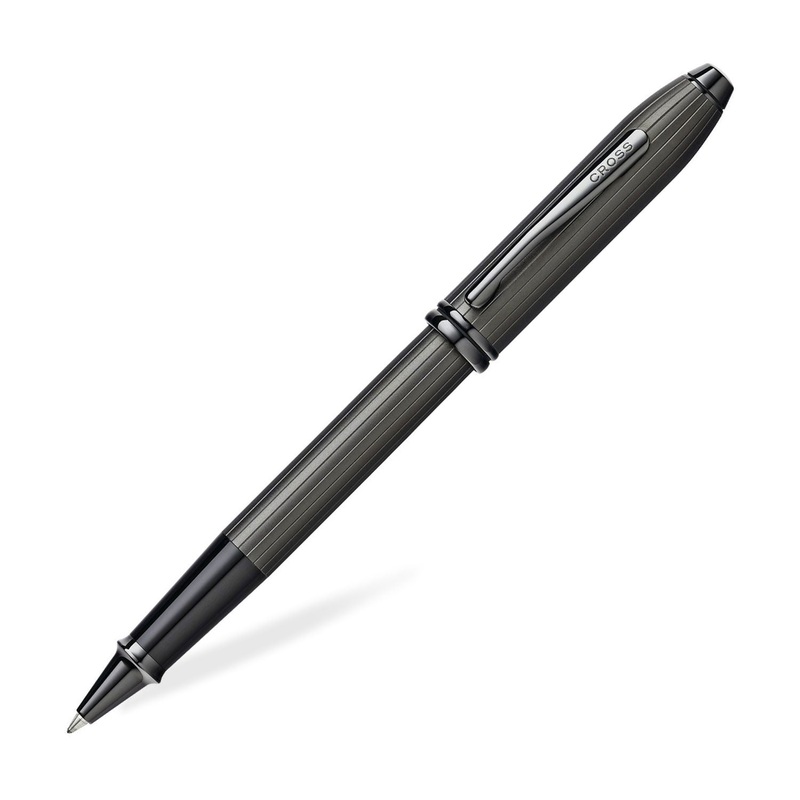 Cross Townsend Roller Ball Pen, Grey Pinstrip