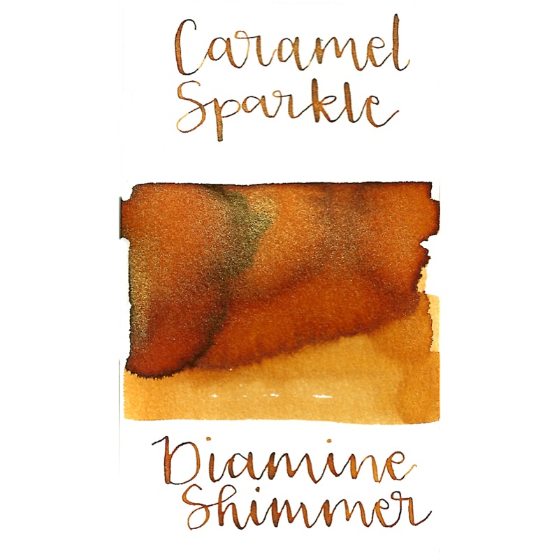Diamine Shimmer-tastic Caramel Sparkle 50ml Bottle