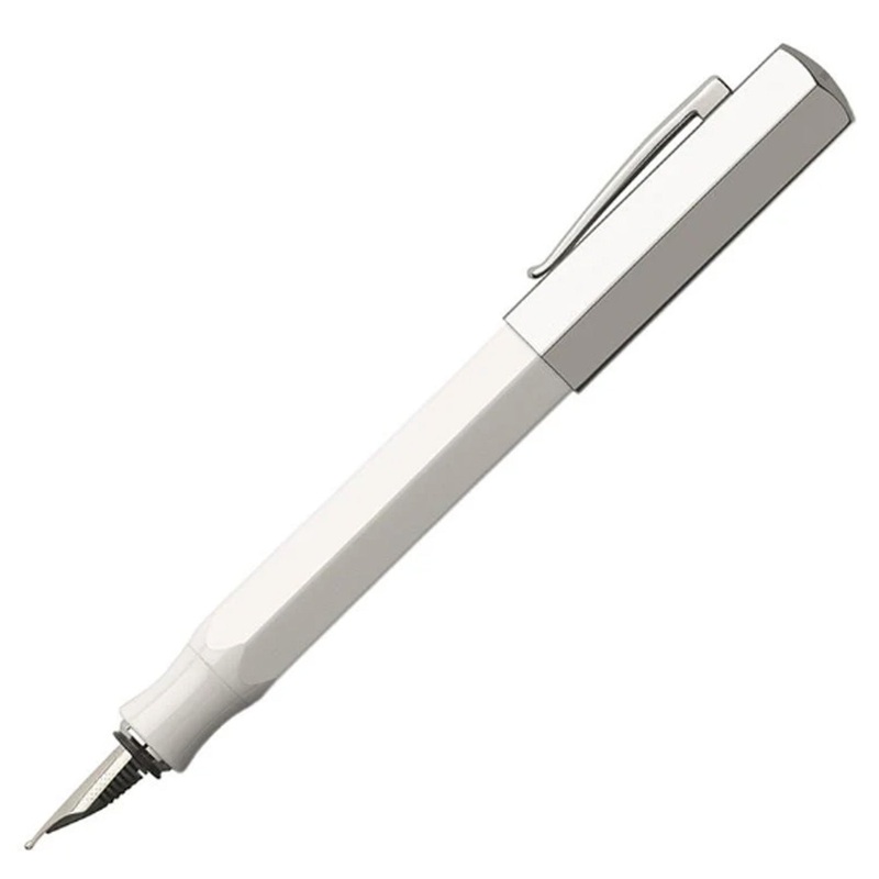Faber-Castell Ondoro Fountain Pen – White Medium