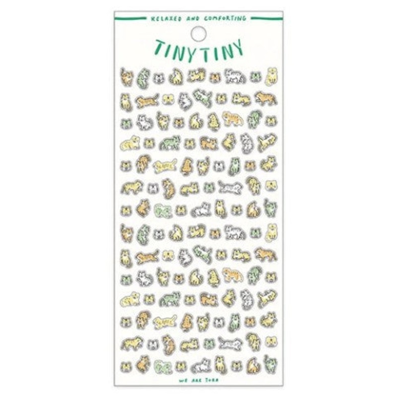 Mind Wave Stickers- Tiny Tiny Sticker Tiger