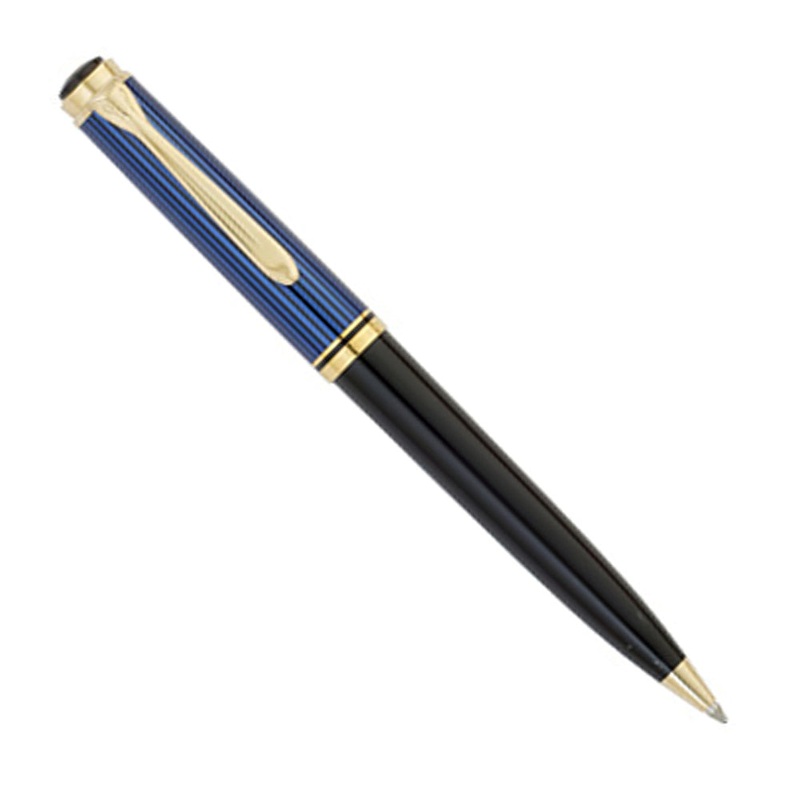 Pelikan Souvern K800 Black/Blue- Ballpoint