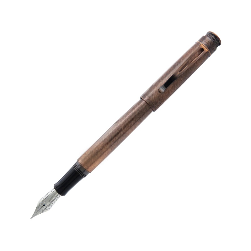 Retro 51 Tornado Vintage Metalsmith Lincoln Antique Copper – Fountain Pen Extra Fine