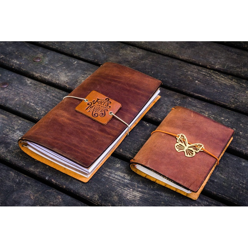 Traveler’s Notebook Leather Cover-Crazy Horse Tan