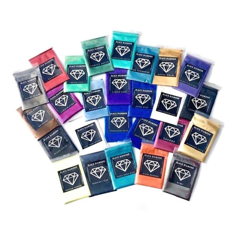 Black Diamond Pigments – 26 Color Variety Pack A