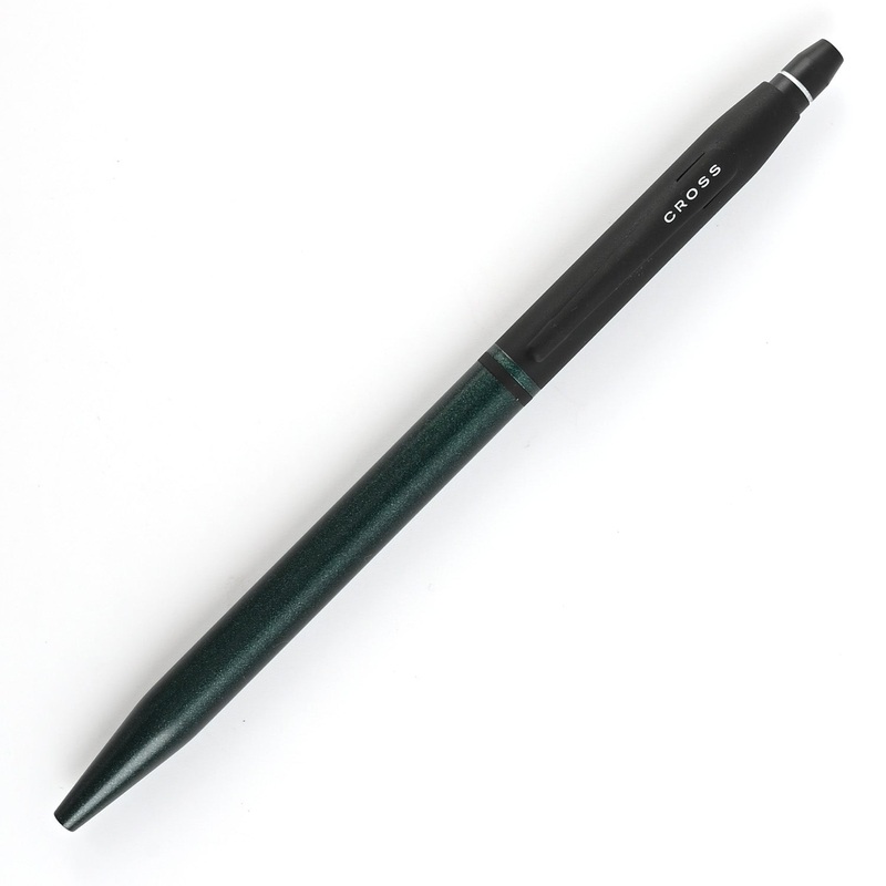 Cross Click Ball Pen – Satin Green & Black BT