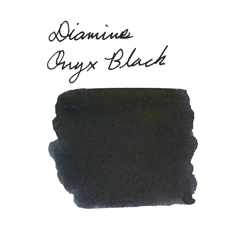 Diamine Onyx Black – Ink Sample