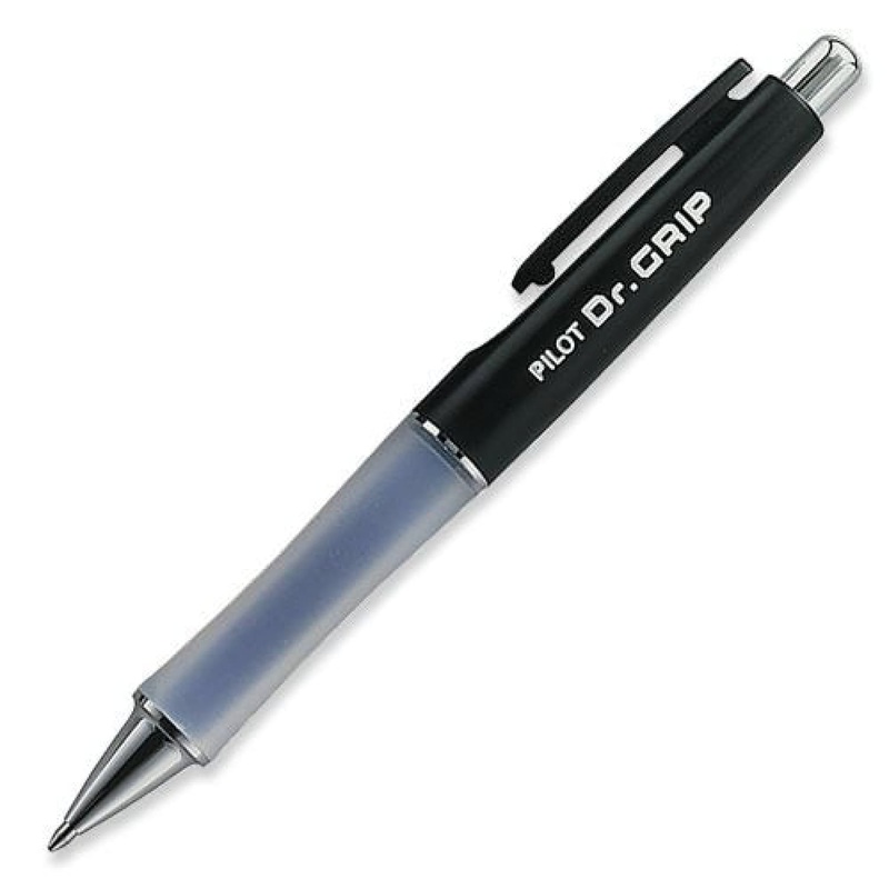 Pilot – Dr. Grip – Retractable Ballpoint Pen – Black – Medium Point