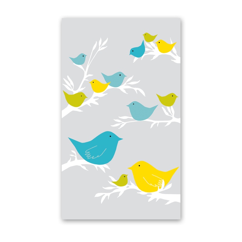 Rock Scissor Paper Mini Card – Bird Flock