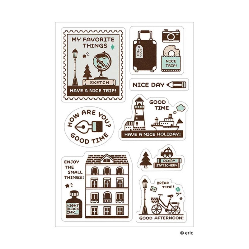 Sanby x Eric Small Things Multi-Sticker Sheet – 05 Have Fun!