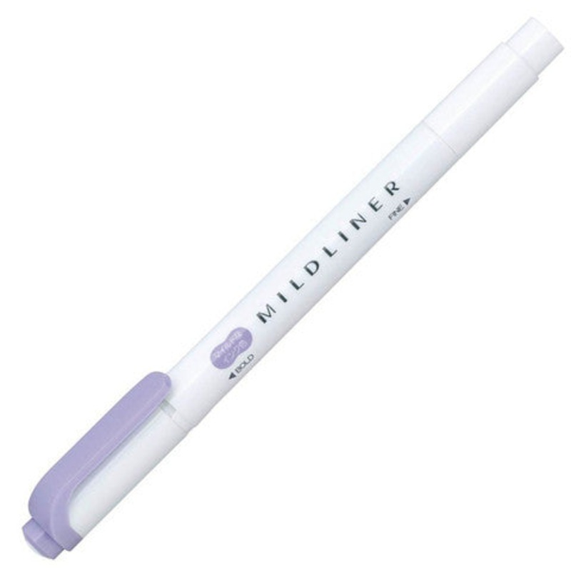 Zebra Mildliner Double Ended Highlighter – Violet