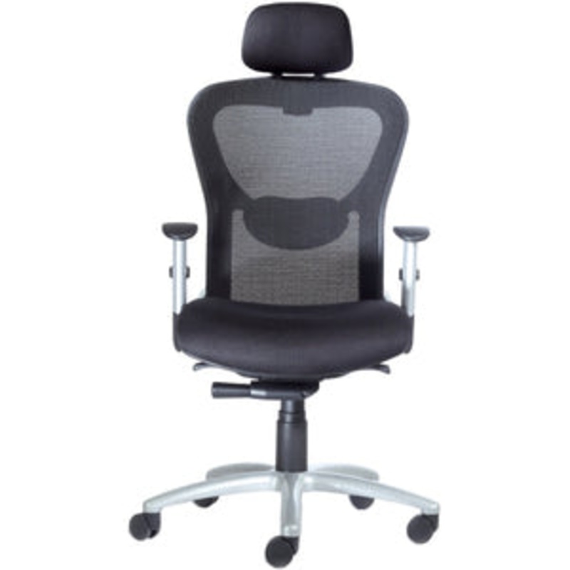 9 to 5 Seating Strata 1580 High Back Executive Chair – Lead Seat Color – Polyester Seat Material – 5-star Base – 1 Each