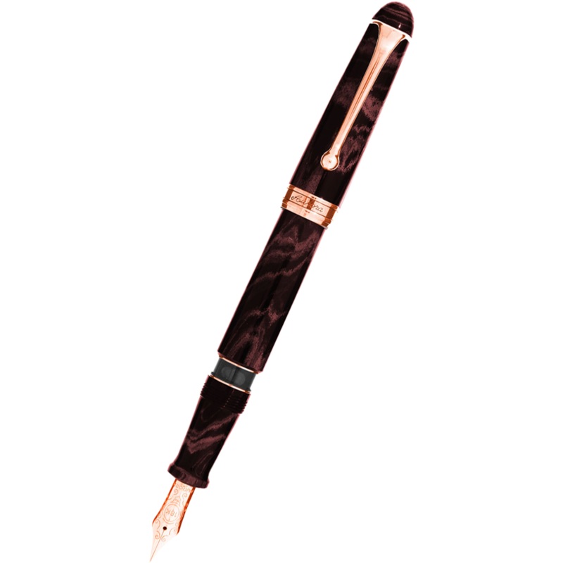 Aurora 88 Fountain Pen – Cognac Ebonite – Limited Edition Extra Fine