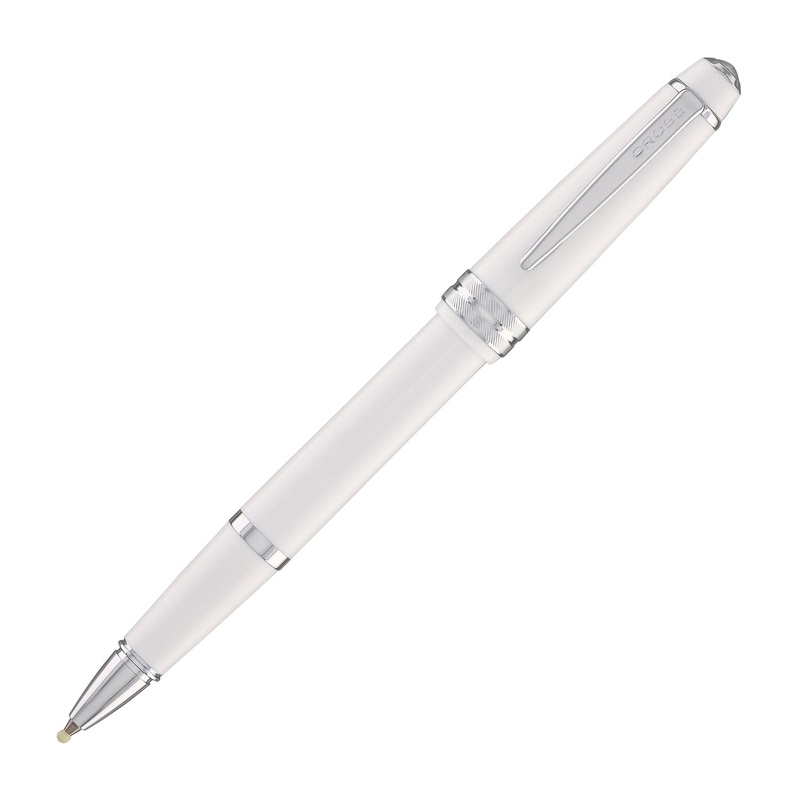 Cross Bailey Light Rollerball Pen in Polished White Resin