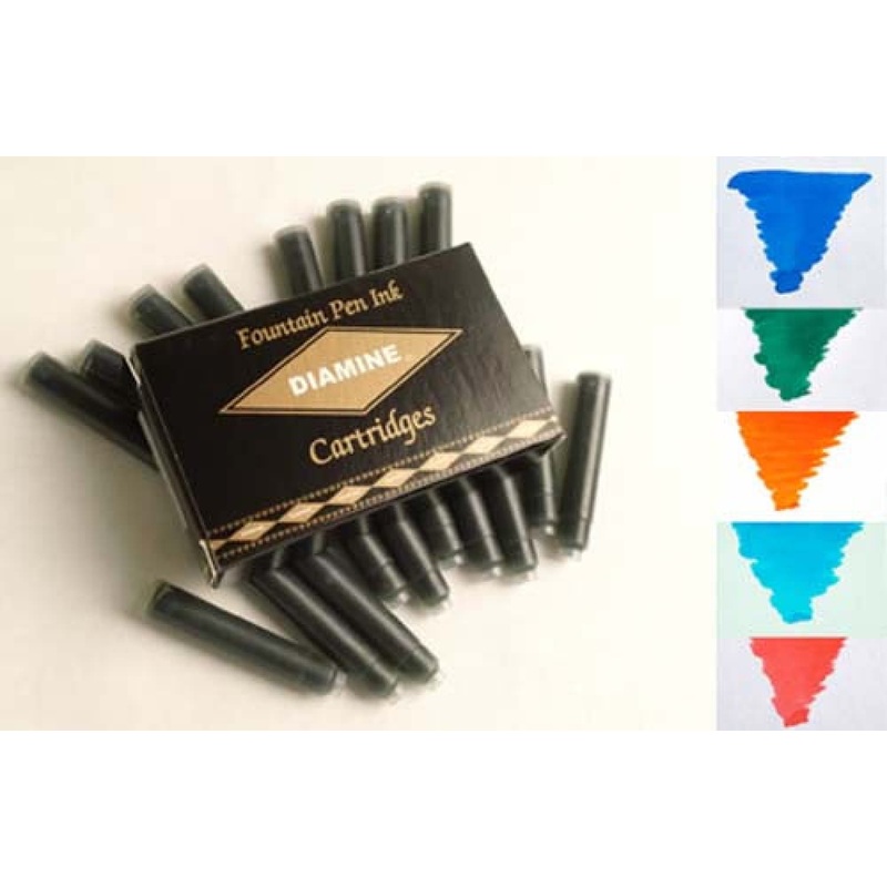 Diamine Ink Cartridge in Floral – Pack of 20