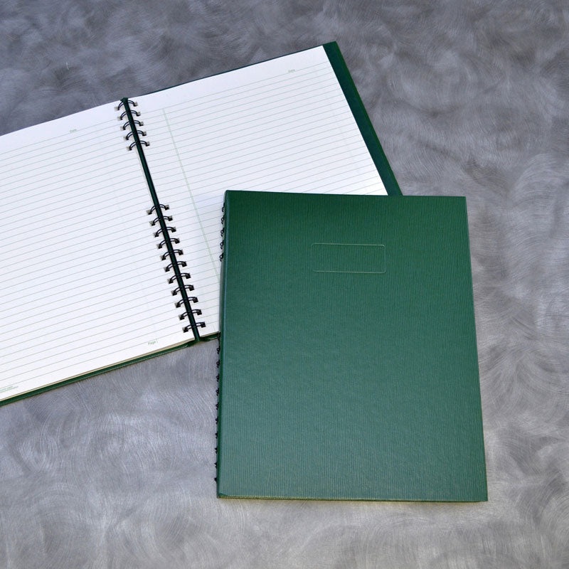 NotePro Ecologix Executive Notebook 8 1/2″ x 11″, 100 sheets, Black