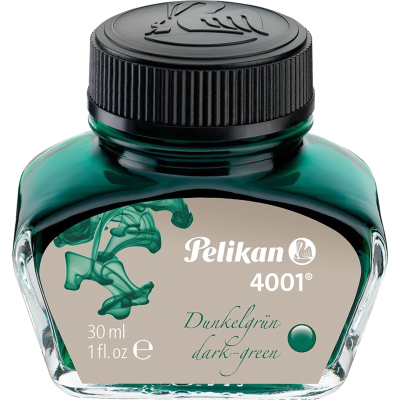 Pelikan 4001  Ink Bottle – Dark Green – 30ml