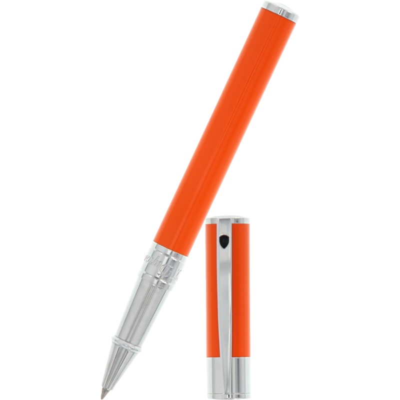 S T Dupont D-Initial Rollerball Pen – Orange