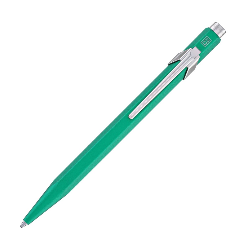 Caran d’Ache 849 COLORMAT-X Ballpoint Pen in Green