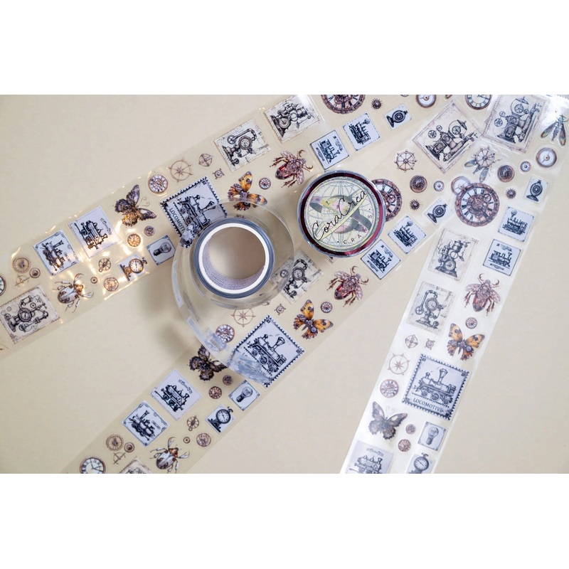 CoraCreaCreations – Steampunk Transparent Tape
