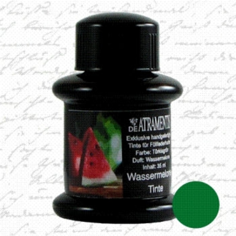 De Atramentis Fragrance Watermelon, Turquoise Green 45ml Bottle