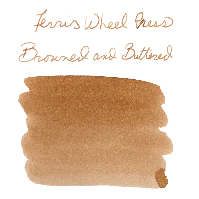 Ferris Wheel Press Browned and Buttered – Ink Sample