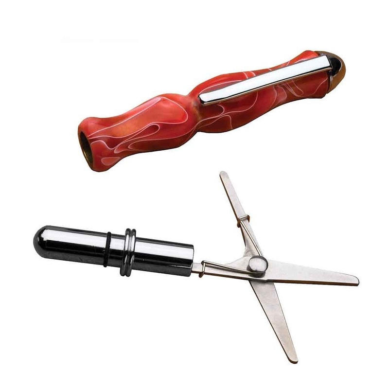 Mini Scissors Kit Chrome