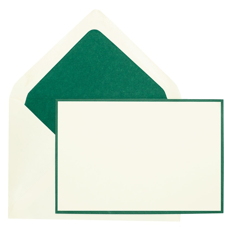 Original Crown Mill “Bi-Color” Note Card 5/5 Packages Pink/Grey