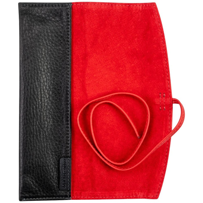 Pilot Pensemble Leather Roll Pen Case – Holds 1 – Black (Long)