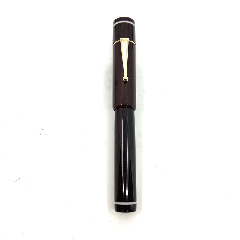 Bexley GIANT Brown/Black Marbled Oversized Fountain Pen