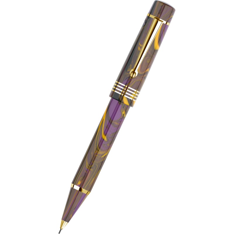 Delta Neo Gallery Mechanical Pencil – Iris – Gold Trim (Numbered Edition)