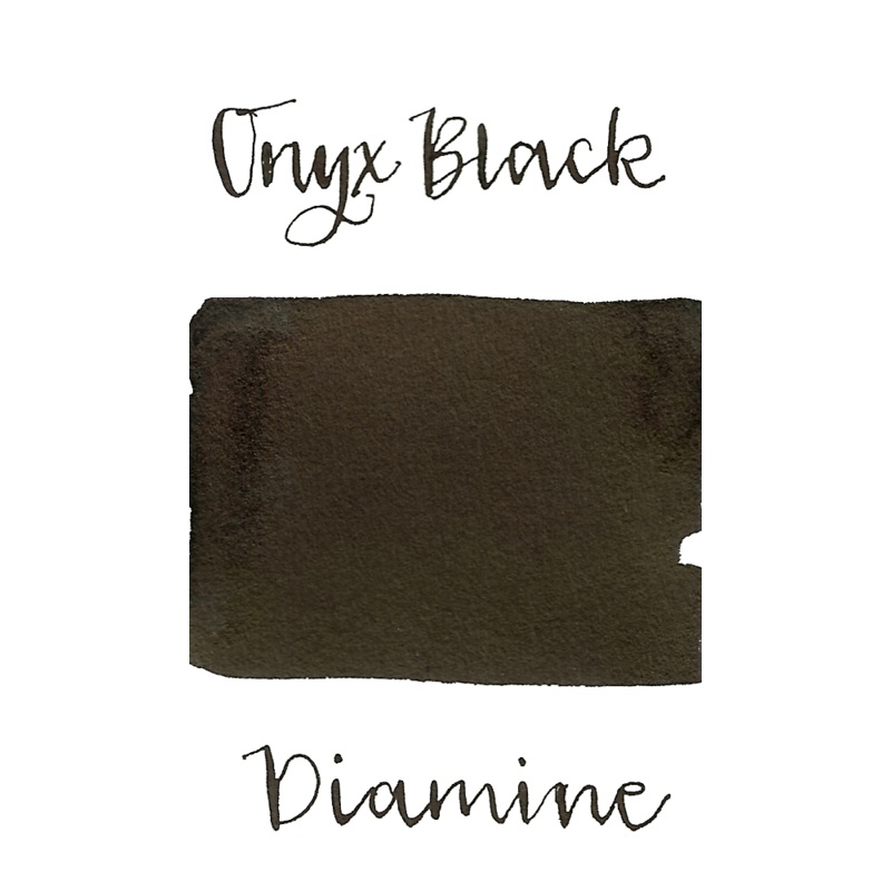 Diamine Onyx Black 80ml Bottle