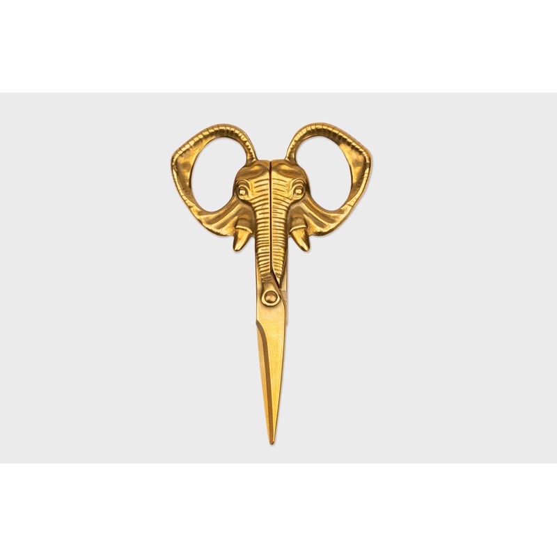 Elephant Scissors – Brass