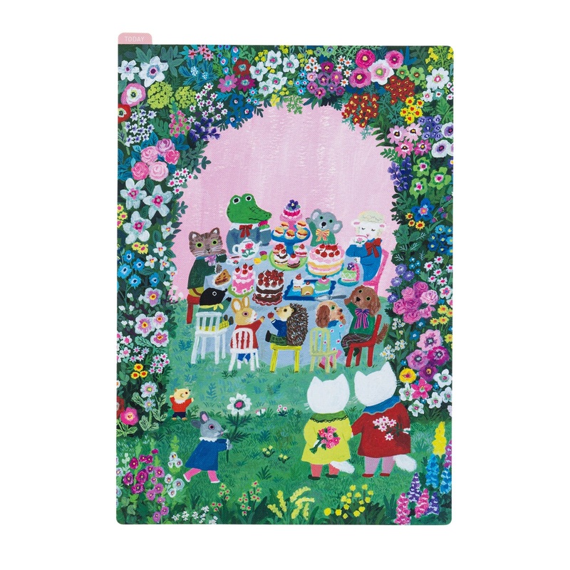 Hobonichi A5 Cousin Pencil Board – Yumi Kitagishi: In the Garden