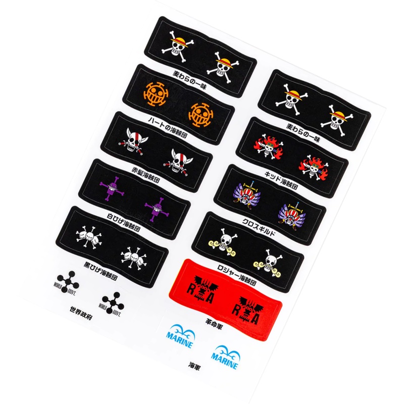 Hobonichi Index Stickers – ONE PIECE Magazine: Pirate Flag