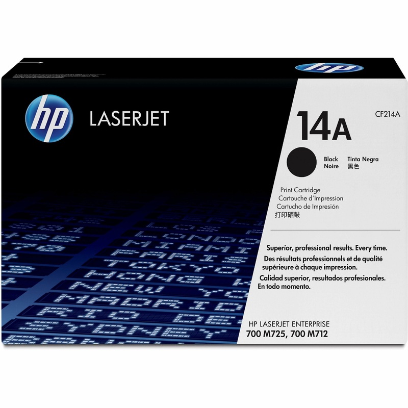 HP 14A (CF214A) Original Laser Toner Cartridge – Single Pack – Black – 1 Each – 10000 Pages