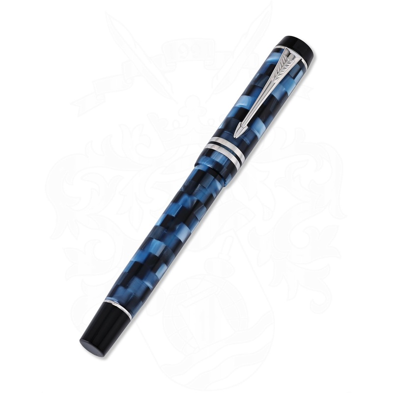 Parker Duofold Check-Blue Rollerball
