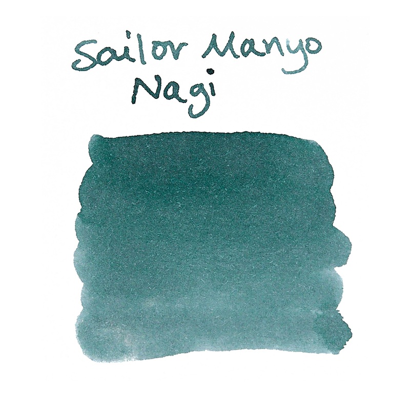 Sailor Manyo Nagi – Ink Sample