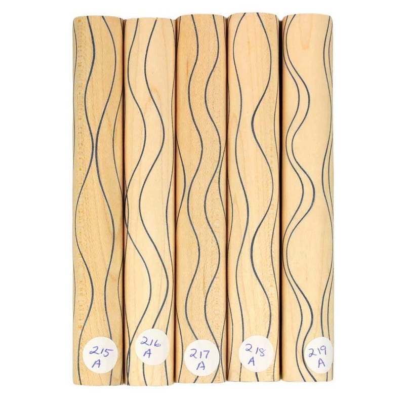 Segmented Serpentine Pen Blanks – Thin Blue Line #215-219A TBL Serpentine #217A