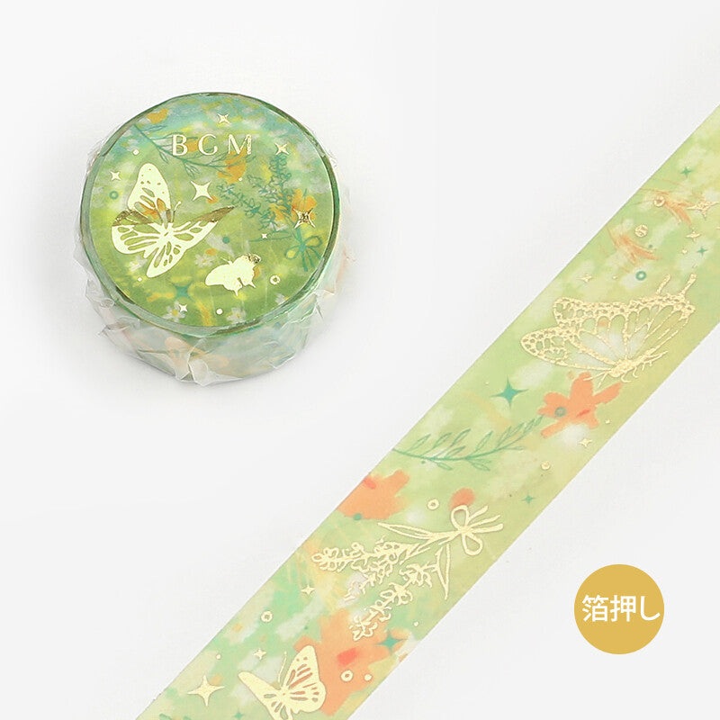 BGM – Washi Tape – Nature Poem Garden