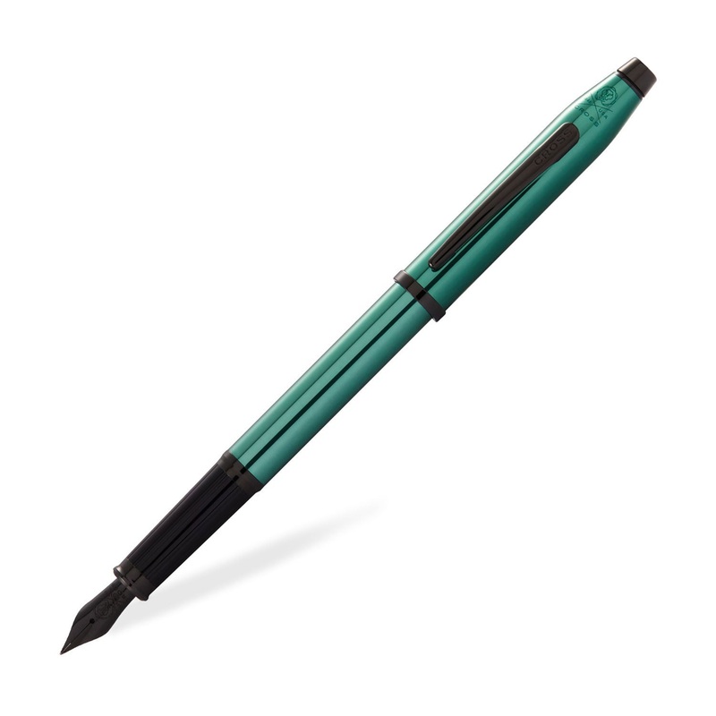 Cross Century II Fountain Pen – Translucent Green PVD Fine