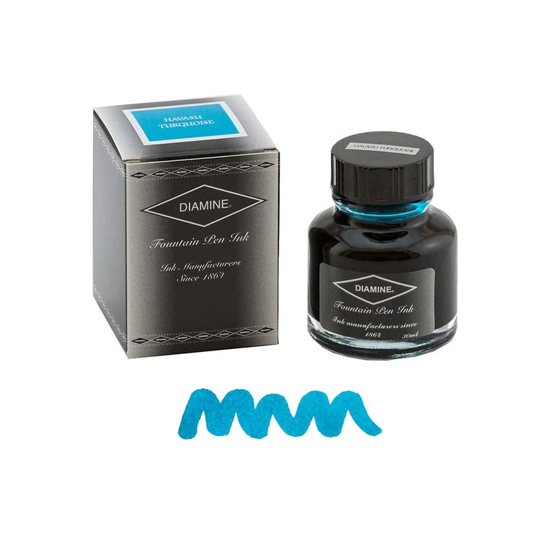 Diamine Havasu Turquoise Ink Bottle – 30ml