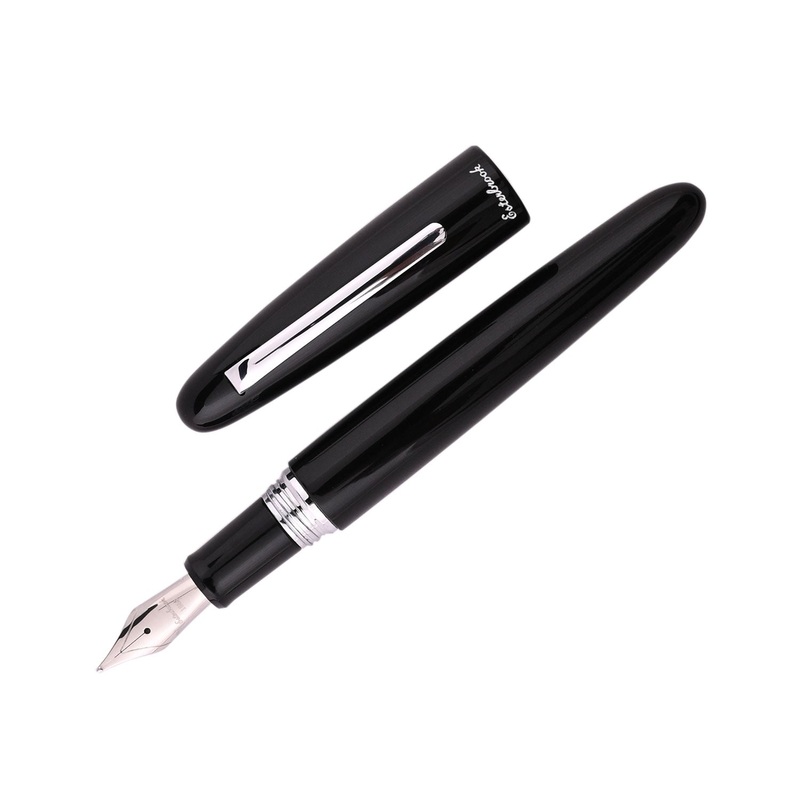 Esterbrook Estie Oversize Fountain Pen – Ebony Black CT Extra Fine